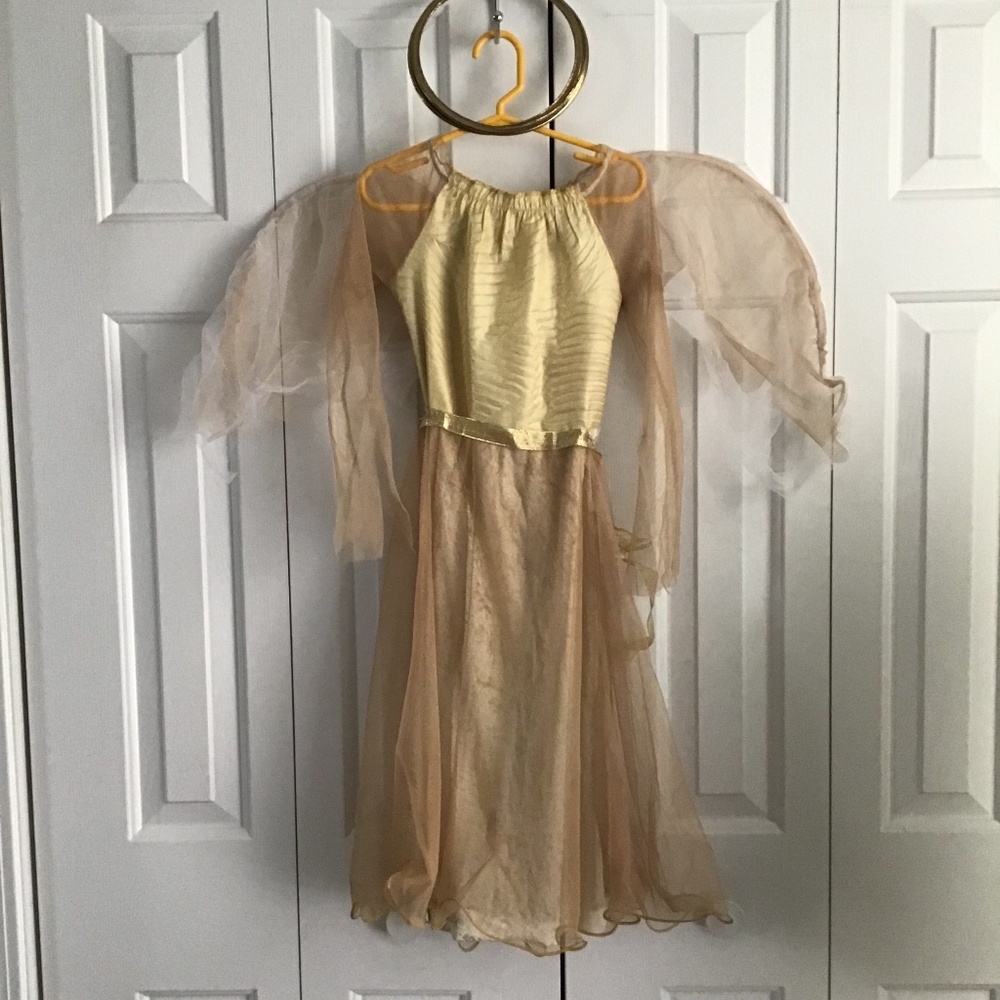 Golden angel costume - Picture 1 of 5